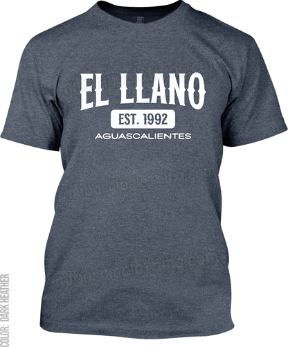 El Llano, Aguascalientes Signature T-Shirt