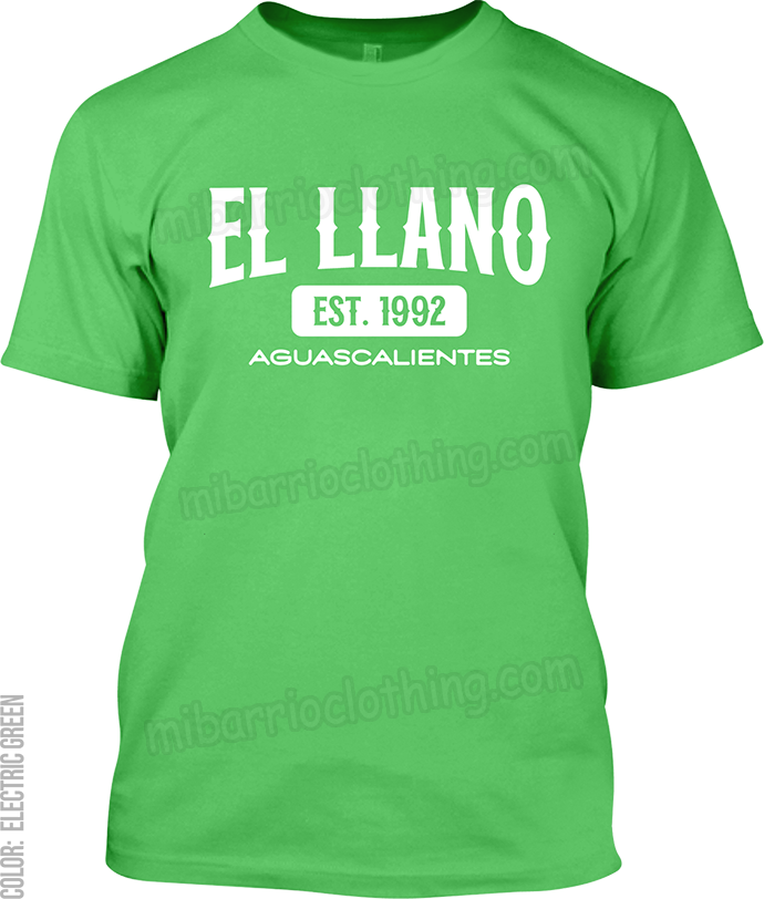 El Llano, Aguascalientes Signature T-Shirt