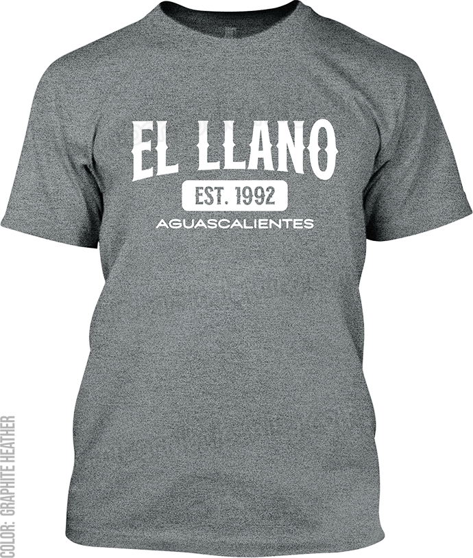 El Llano, Aguascalientes Signature T-Shirt