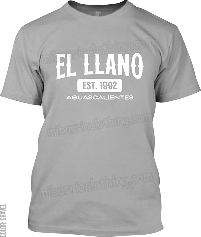 El Llano, Aguascalientes Signature T-Shirt