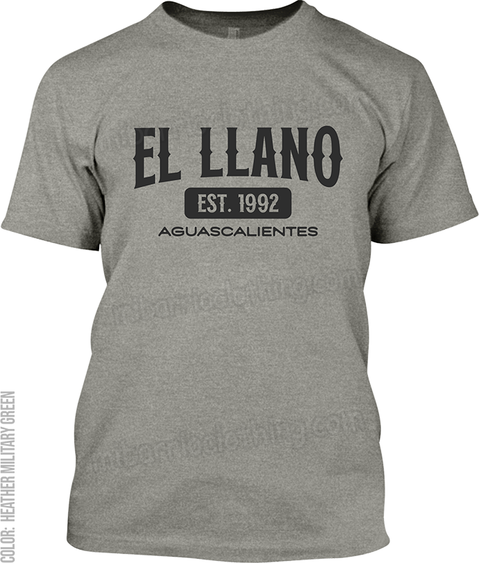 El Llano, Aguascalientes Signature T-Shirt