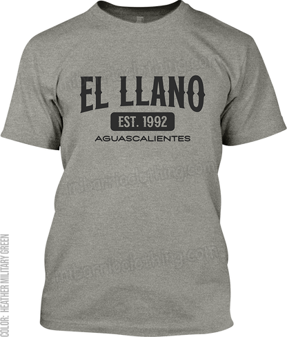 El Llano, Aguascalientes Signature T-Shirt