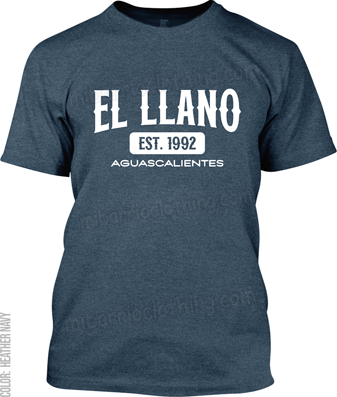 El Llano, Aguascalientes Signature T-Shirt