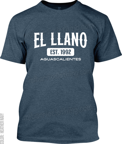 El Llano, Aguascalientes Signature T-Shirt