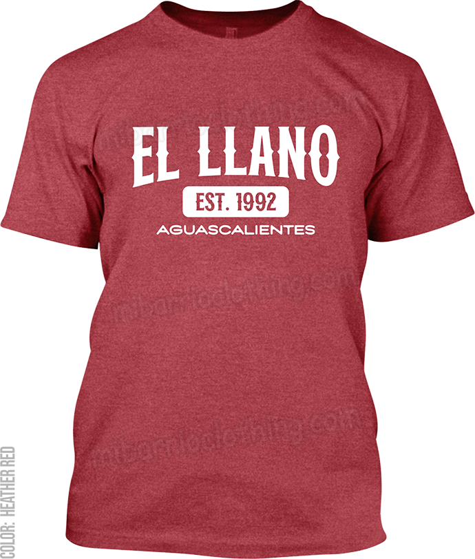 El Llano, Aguascalientes Signature T-Shirt