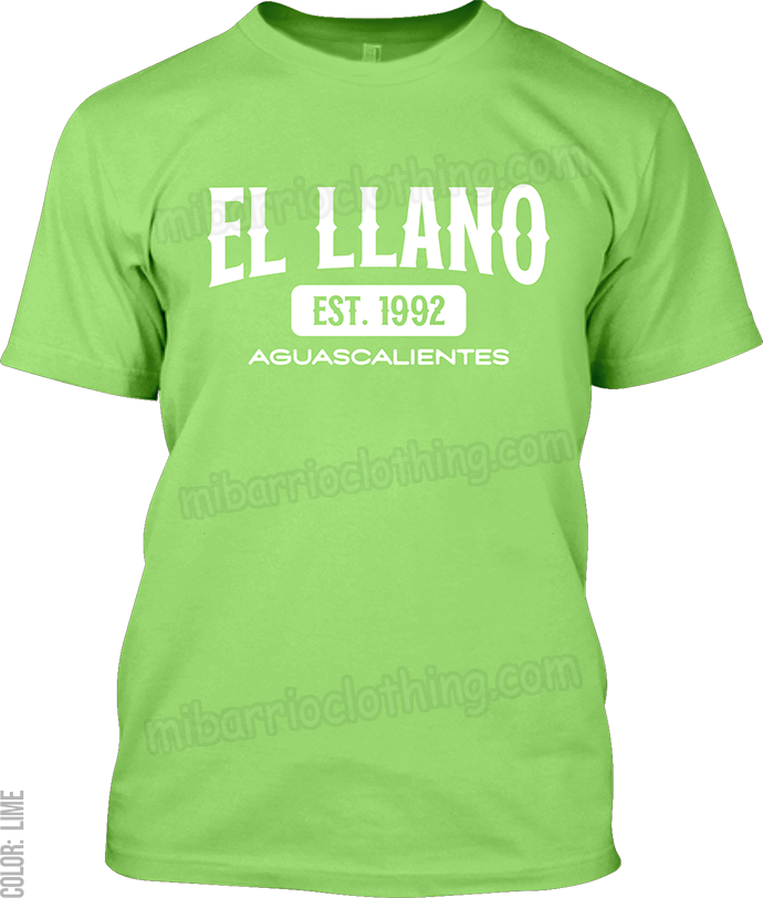 El Llano, Aguascalientes Signature T-Shirt