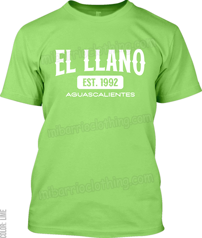 El Llano, Aguascalientes Signature T-Shirt