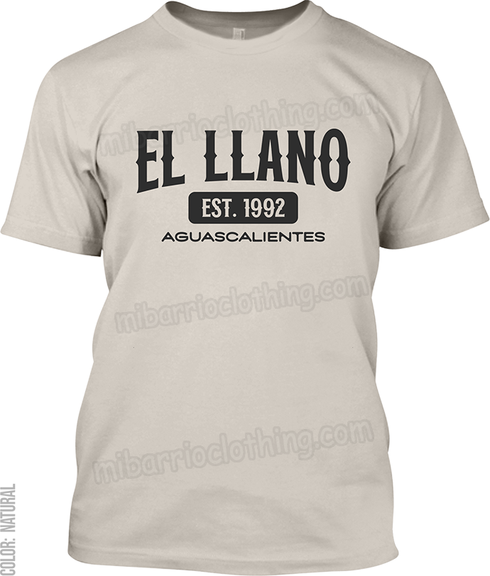 El Llano, Aguascalientes Signature T-Shirt