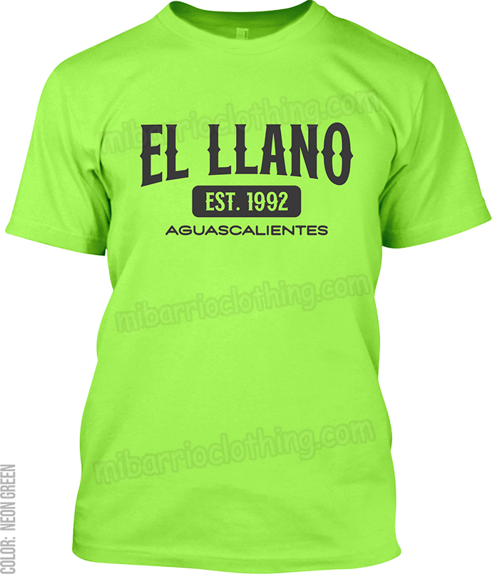 El Llano, Aguascalientes Signature T-Shirt