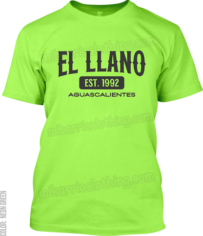 El Llano, Aguascalientes Signature T-Shirt