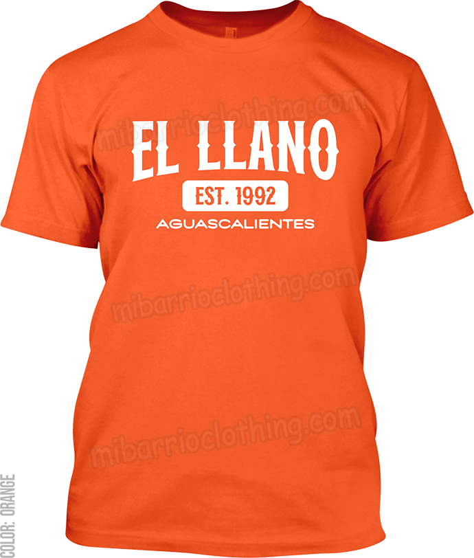 El Llano, Aguascalientes Signature T-Shirt