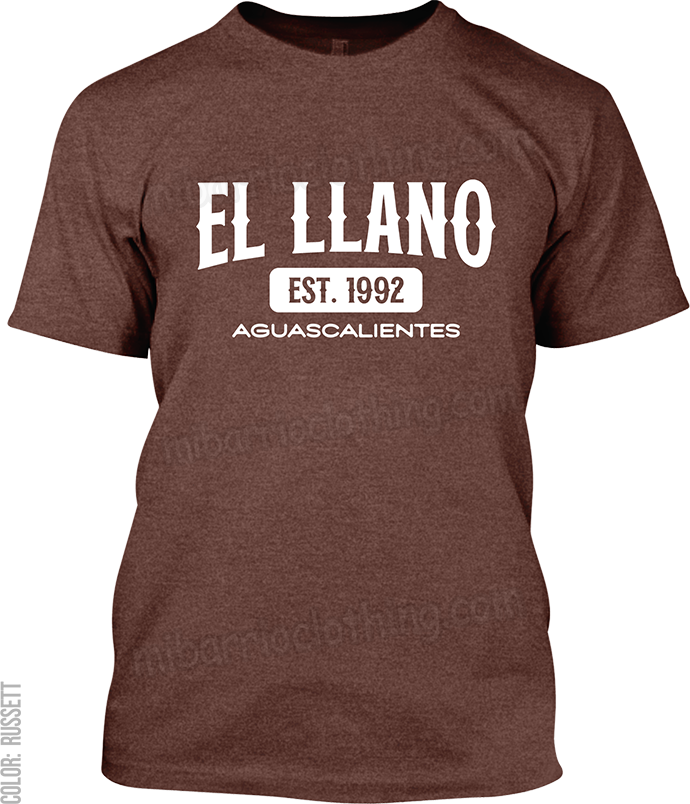 El Llano, Aguascalientes Signature T-Shirt