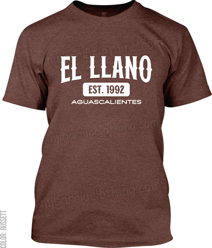 El Llano, Aguascalientes Signature T-Shirt