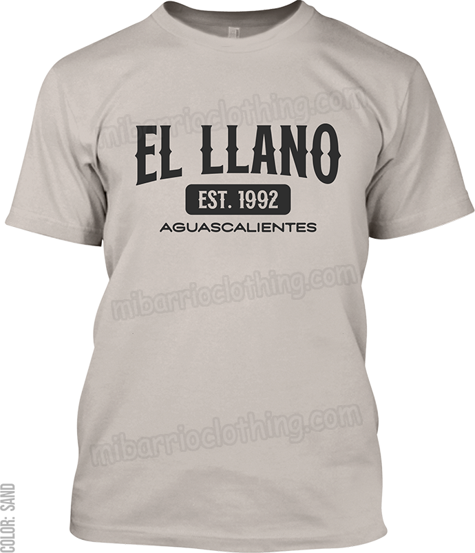 El Llano, Aguascalientes Signature T-Shirt