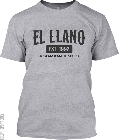 El Llano, Aguascalientes Signature T-Shirt