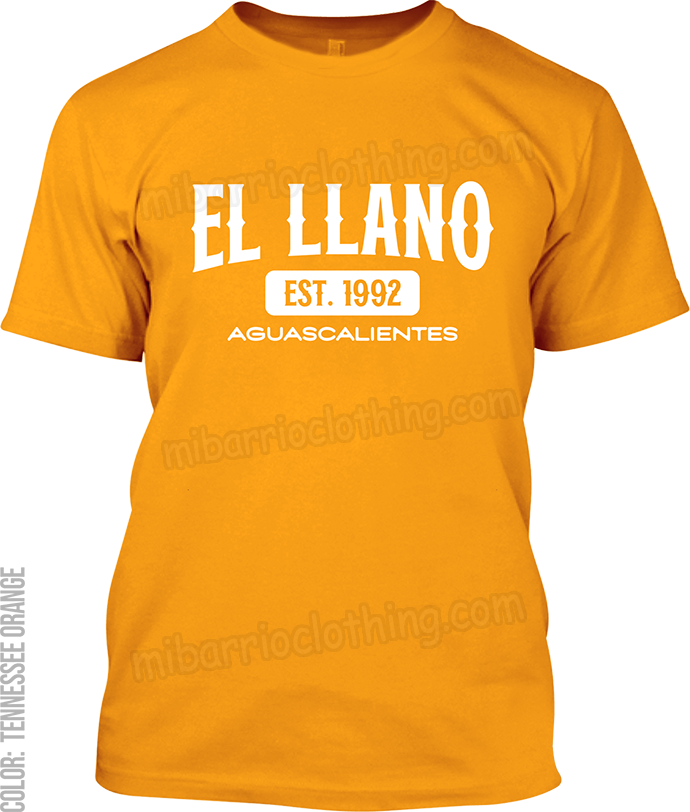 El Llano, Aguascalientes Signature T-Shirt