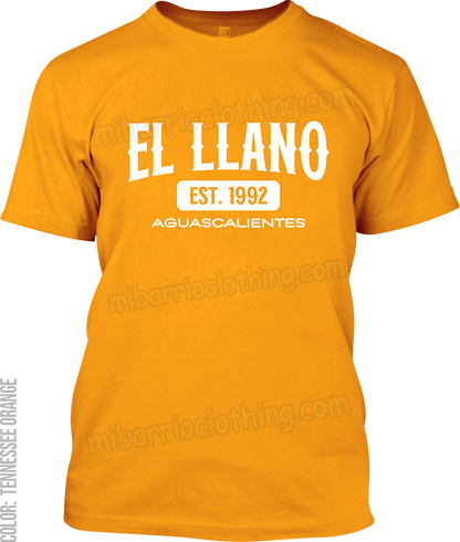 El Llano, Aguascalientes Signature T-Shirt