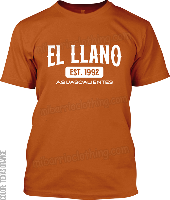 El Llano, Aguascalientes Signature T-Shirt