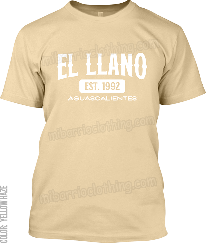 El Llano, Aguascalientes Signature T-Shirt