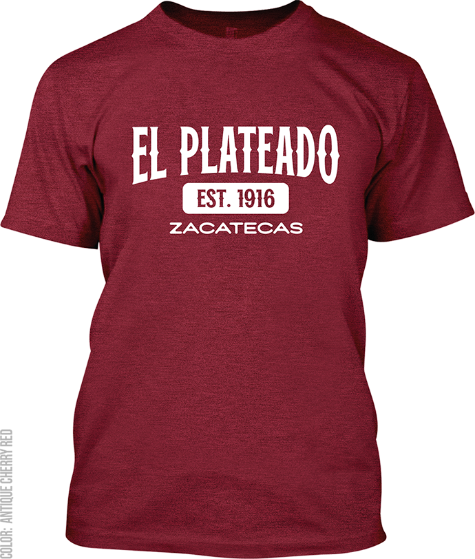 El Plateado, Zacatecas Signature T-Shirt