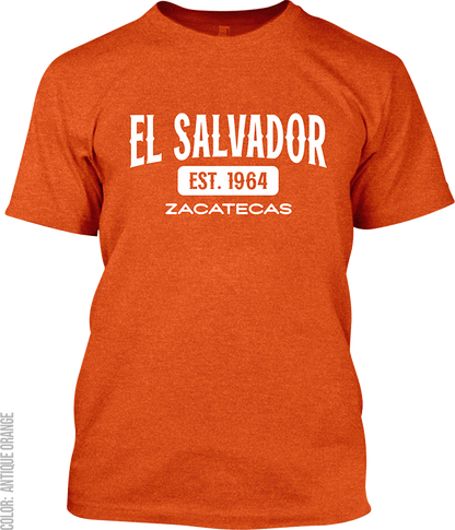 El Salvador, Zacatecas Signature T-Shirt