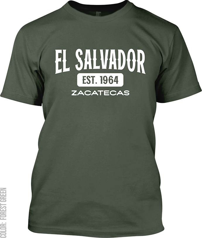 El Salvador, Zacatecas Signature T-Shirt