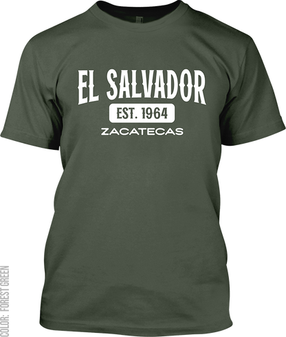 El Salvador, Zacatecas Signature T-Shirt