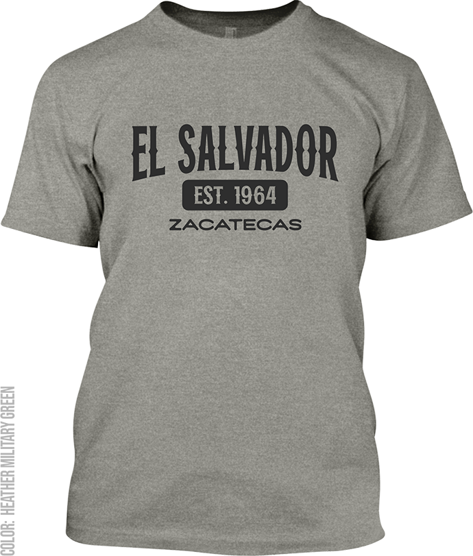 El Salvador, Zacatecas Signature T-Shirt