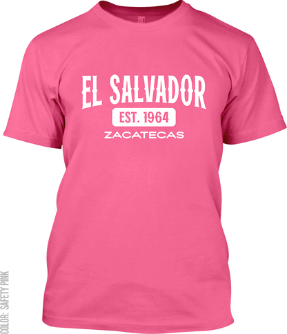 El Salvador, Zacatecas Signature T-Shirt