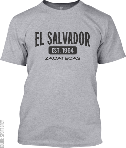 El Salvador, Zacatecas Signature T-Shirt