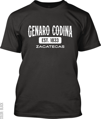 Genaro Codina, Zacatecas Signature T-Shirt