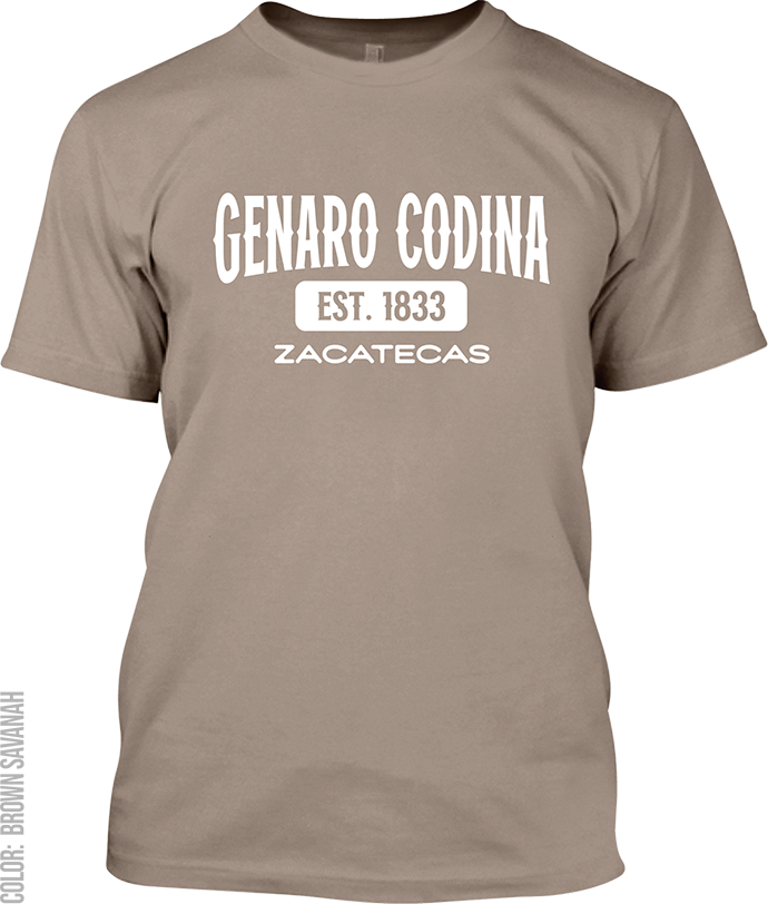 Genaro Codina, Zacatecas Signature T-Shirt