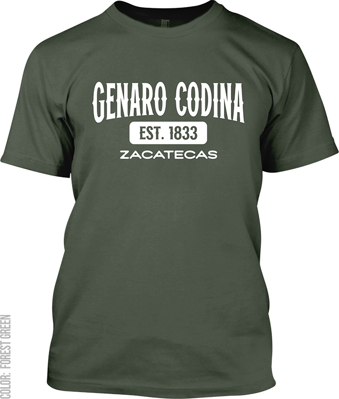 Genaro Codina, Zacatecas Signature T-Shirt