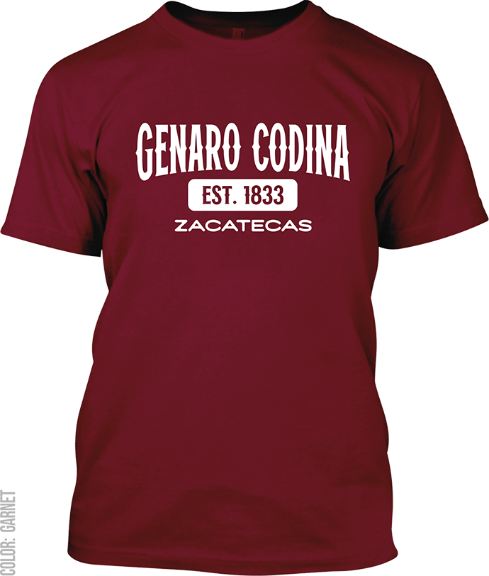 Genaro Codina, Zacatecas Signature T-Shirt