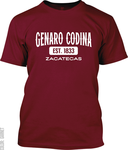 Genaro Codina, Zacatecas Signature T-Shirt