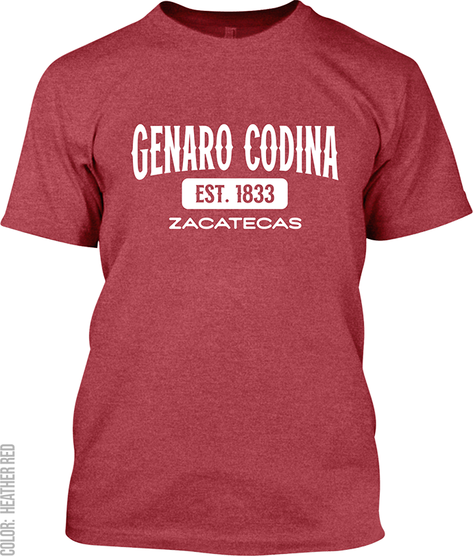 Genaro Codina, Zacatecas Signature T-Shirt