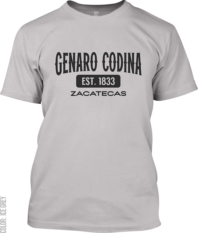 Genaro Codina, Zacatecas Signature T-Shirt