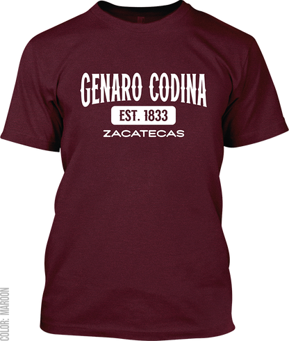 Genaro Codina, Zacatecas Signature T-Shirt