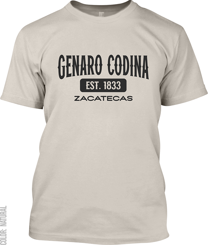 Genaro Codina, Zacatecas Signature T-Shirt