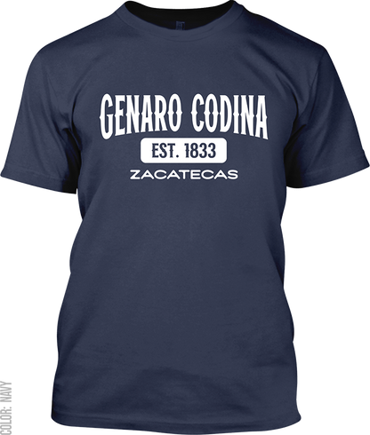 Genaro Codina, Zacatecas Signature T-Shirt