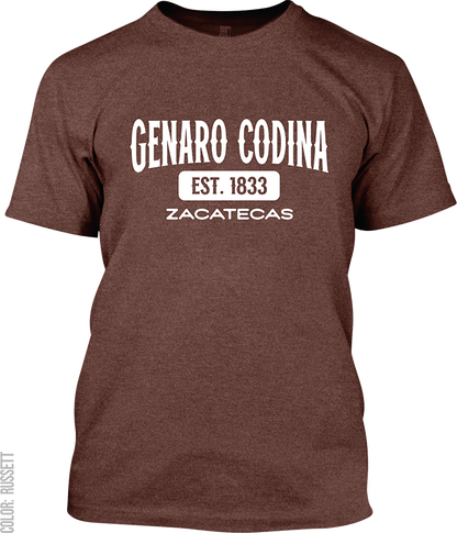 Genaro Codina, Zacatecas Signature T-Shirt