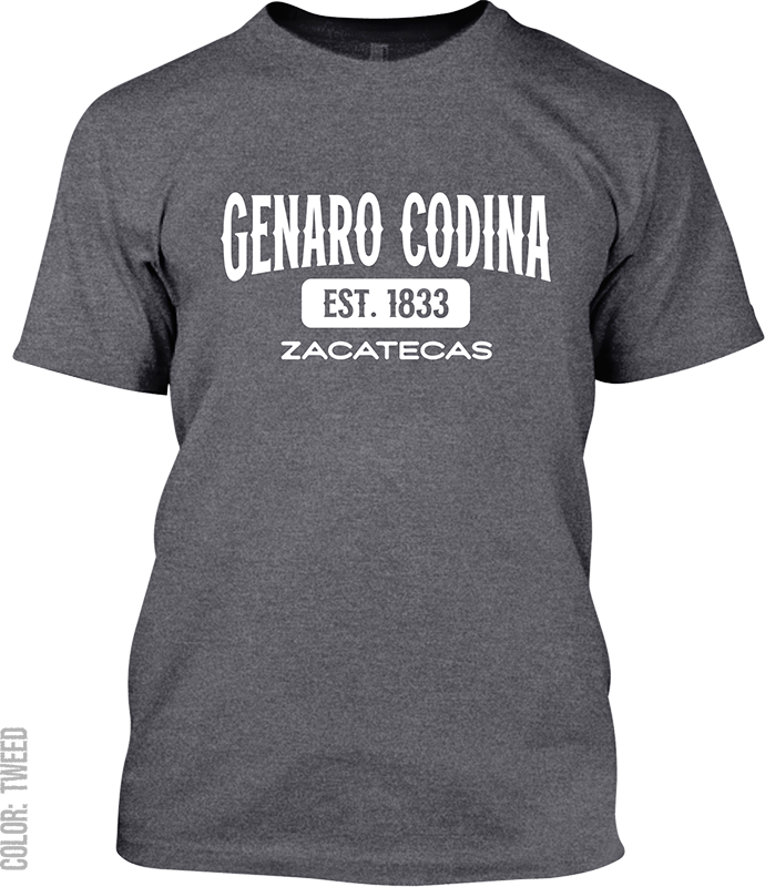 Genaro Codina, Zacatecas Signature T-Shirt