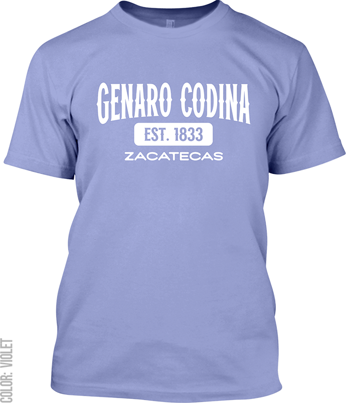 Genaro Codina, Zacatecas Signature T-Shirt