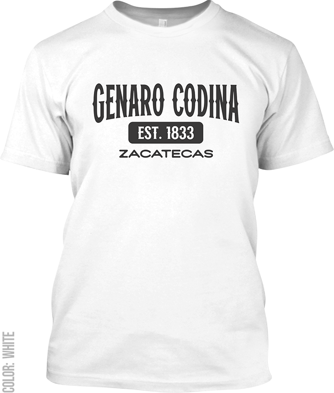 Genaro Codina, Zacatecas Signature T-Shirt