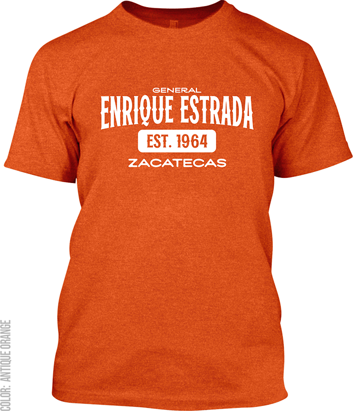 General Enrique Estrada, Zacatecas Signature T-Shirt