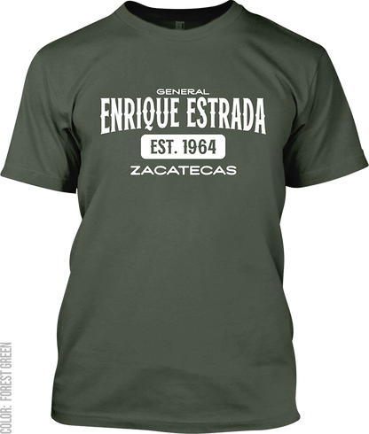 General Enrique Estrada, Zacatecas Signature T-Shirt