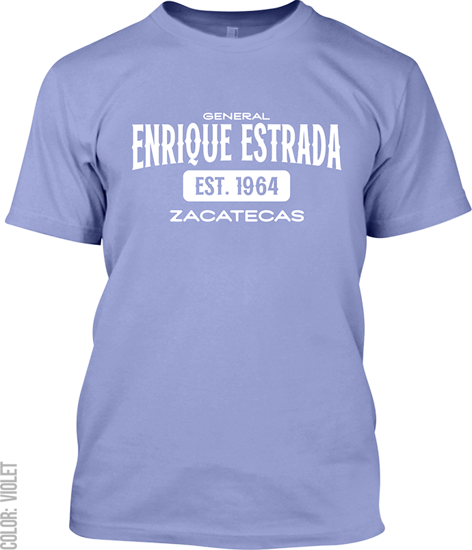 General Enrique Estrada, Zacatecas Signature T-Shirt