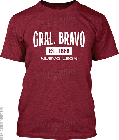 Gral. Bravo, Nuevo Leon Signature T-Shirt