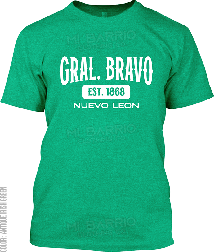 Gral. Bravo, Nuevo Leon Signature T-Shirt