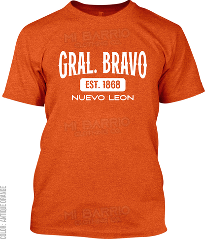 Gral. Bravo, Nuevo Leon Signature T-Shirt